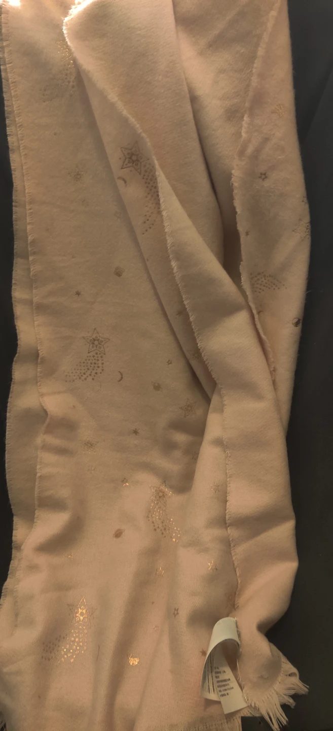 Hollister Scarf with Gold Stars