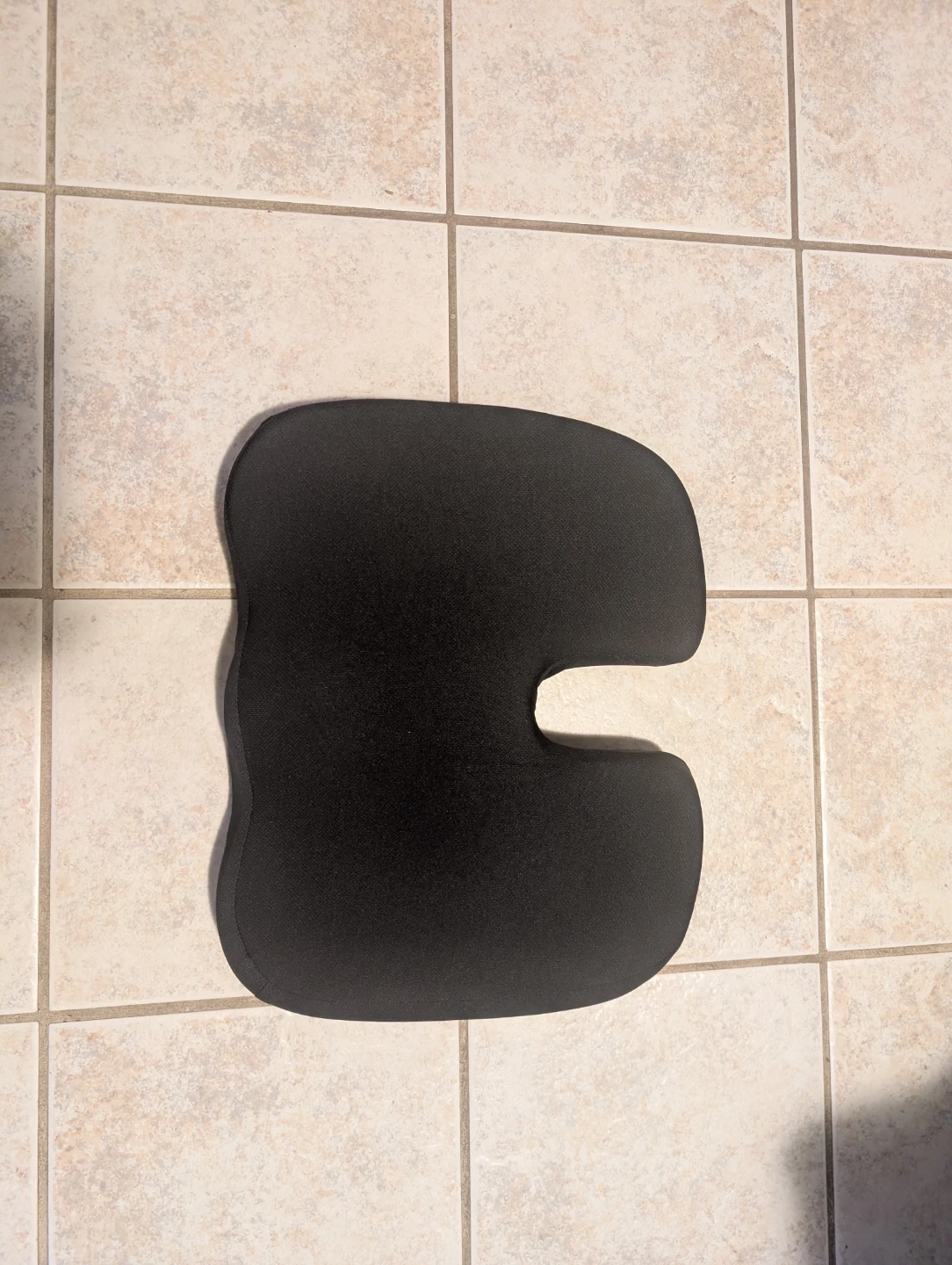 Black Ergonomic Seat Cushion