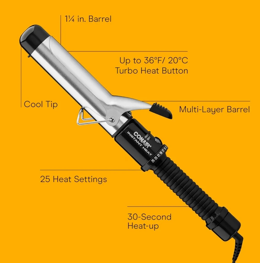 Conair Instant Heat 1 1/4" Curling Iron - photo 2