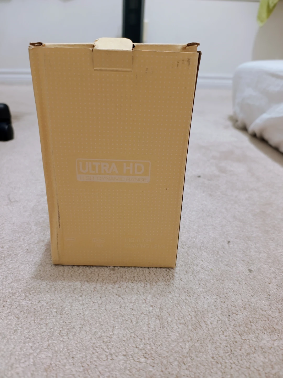 White Portable Projector with Remote - photo 5