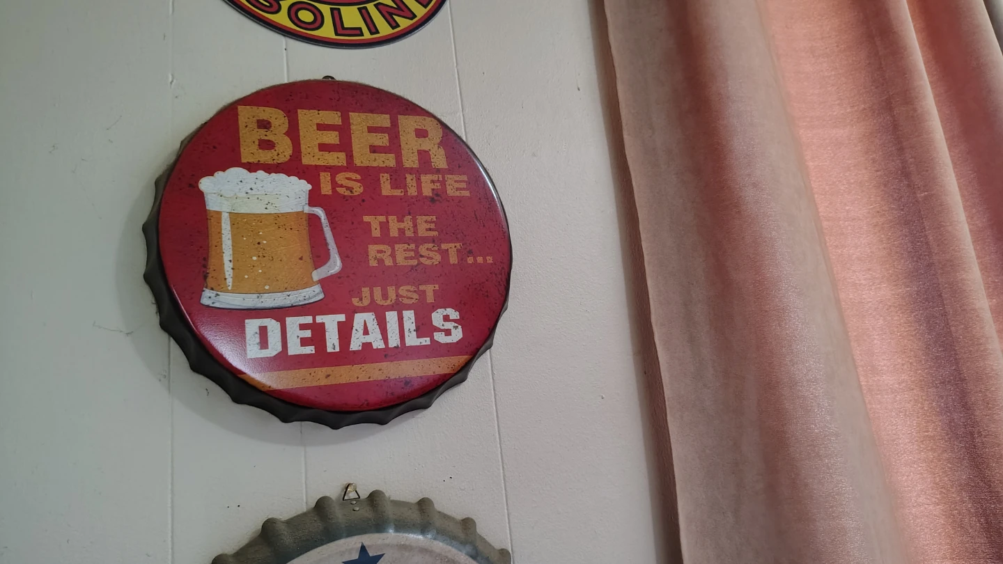 Beer is Life Wall Decor Sign