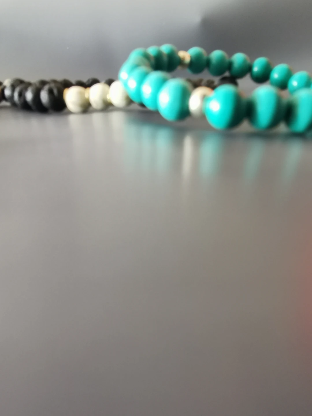 Turquoise Beaded Stretch Bracelet