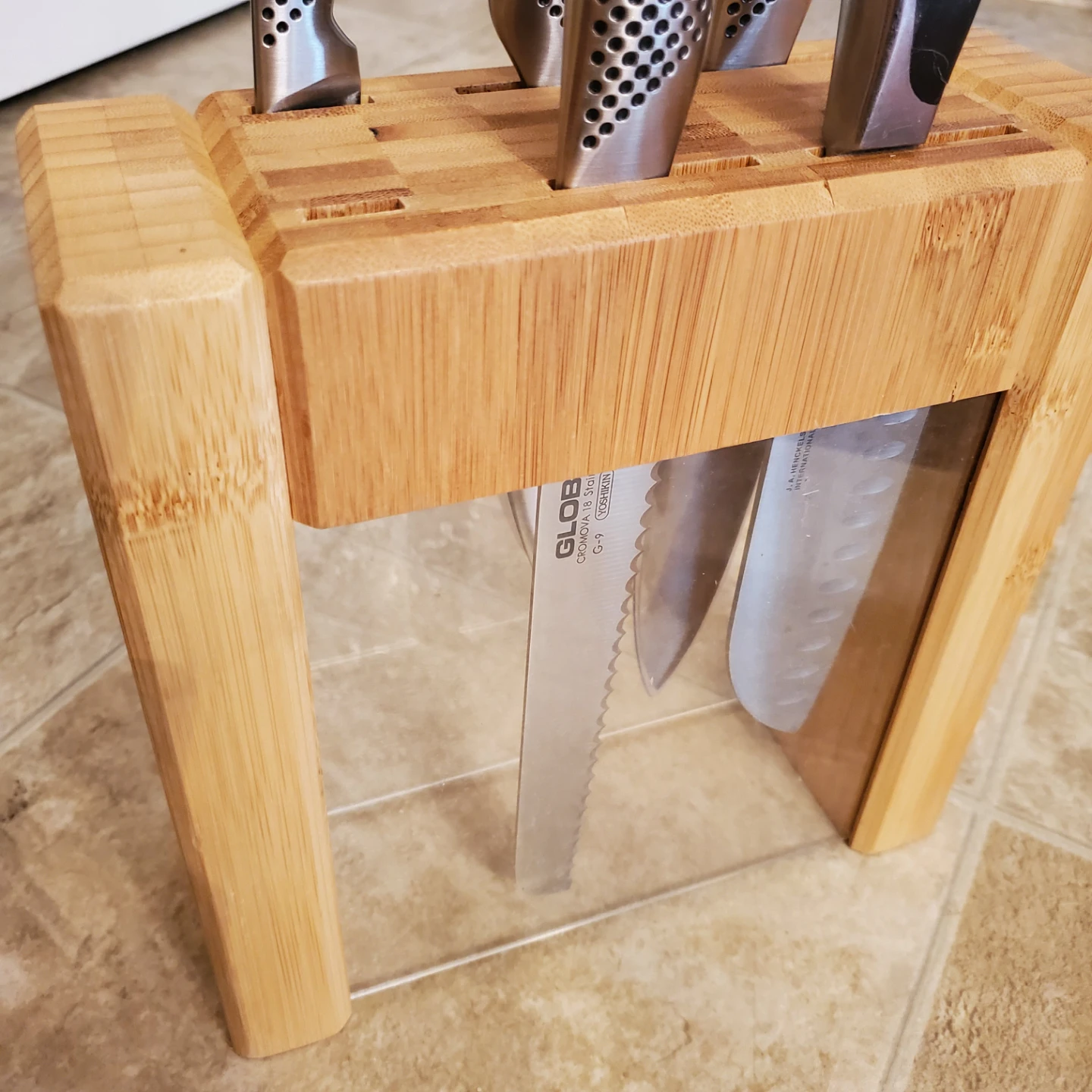 Global IKASU Knife Block Set 🧡 - photo 4