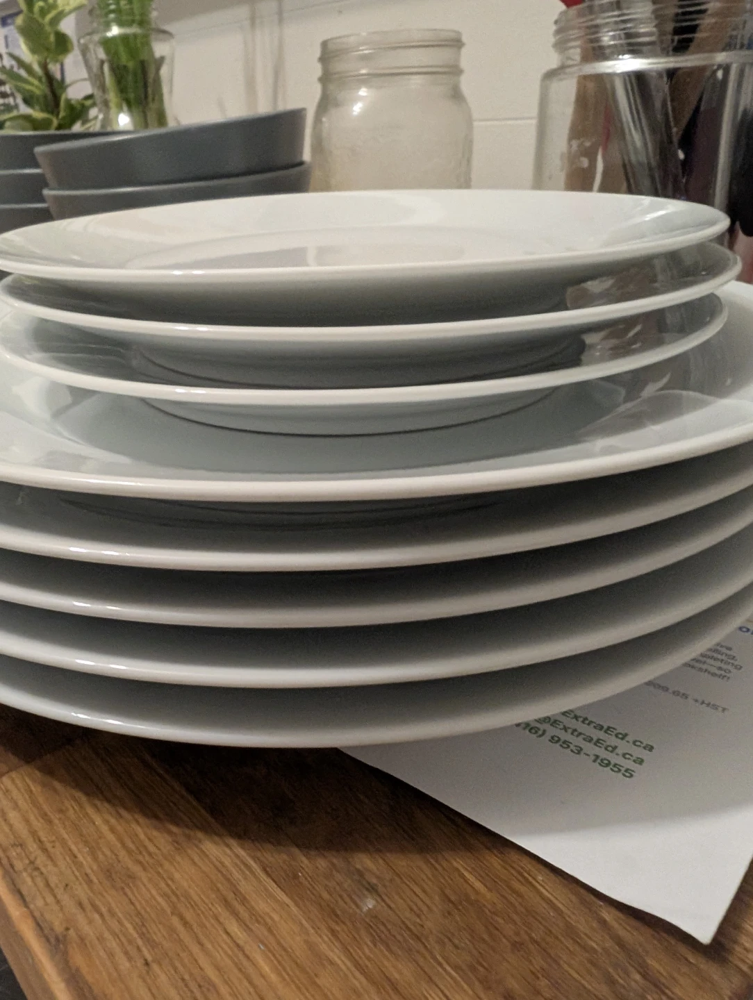 IKEA White Dinner Plates - photo 2