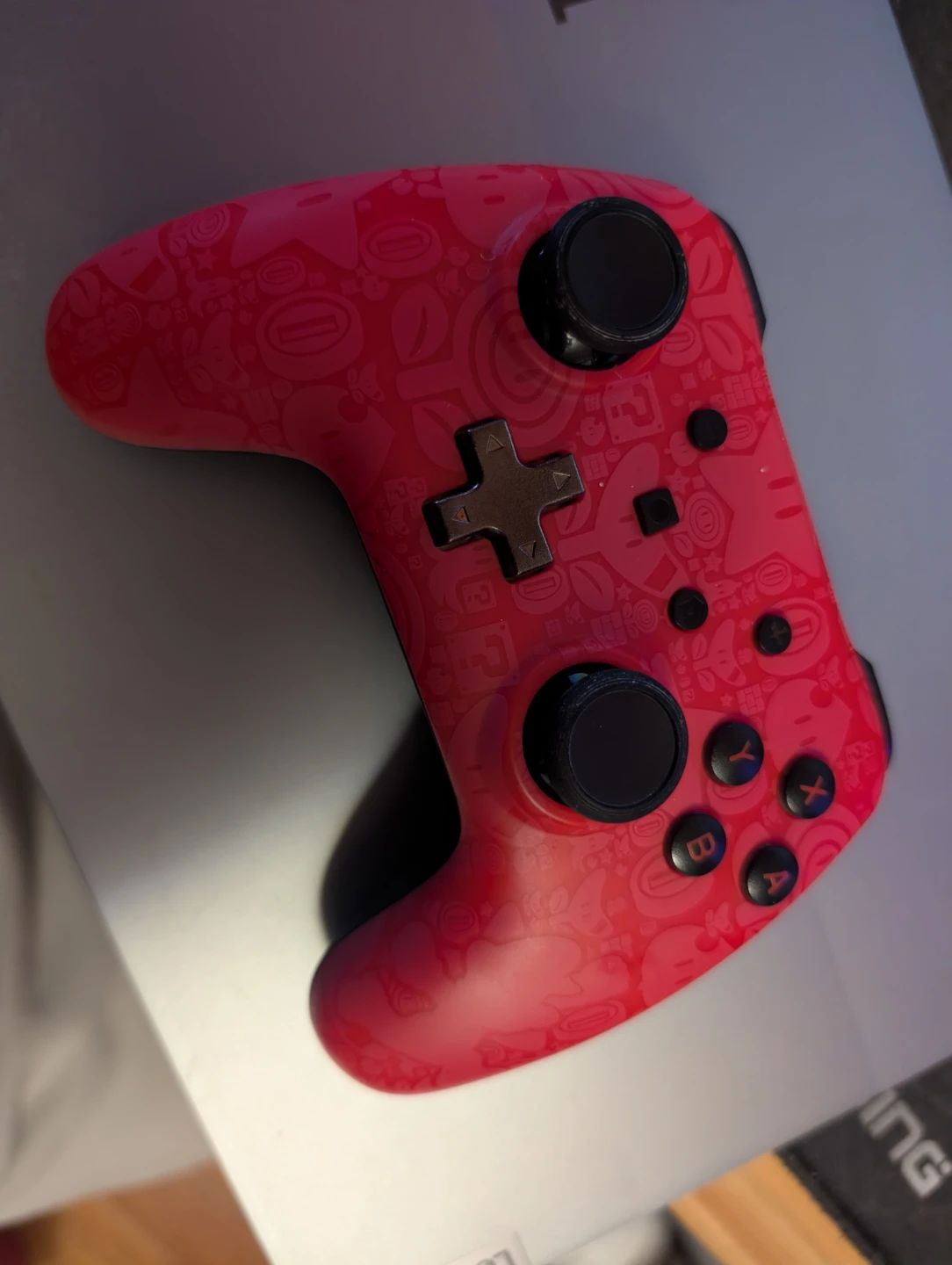 Red Super Mario Themed Switch Controller
