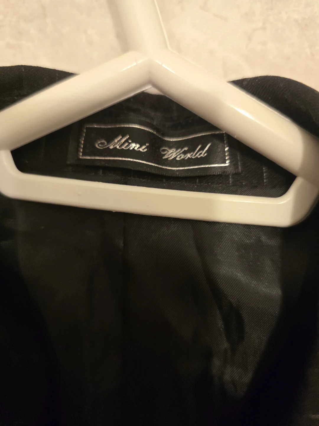 Boys Mimi World Black Pinstripe Blazer. Size 10 y.o - photo 3