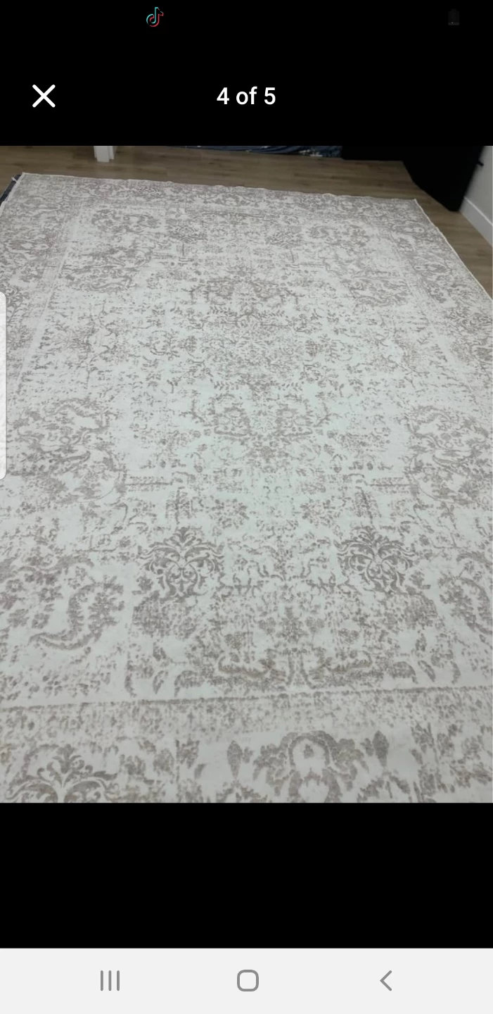 Damask Pattern Area Rug - photo 2