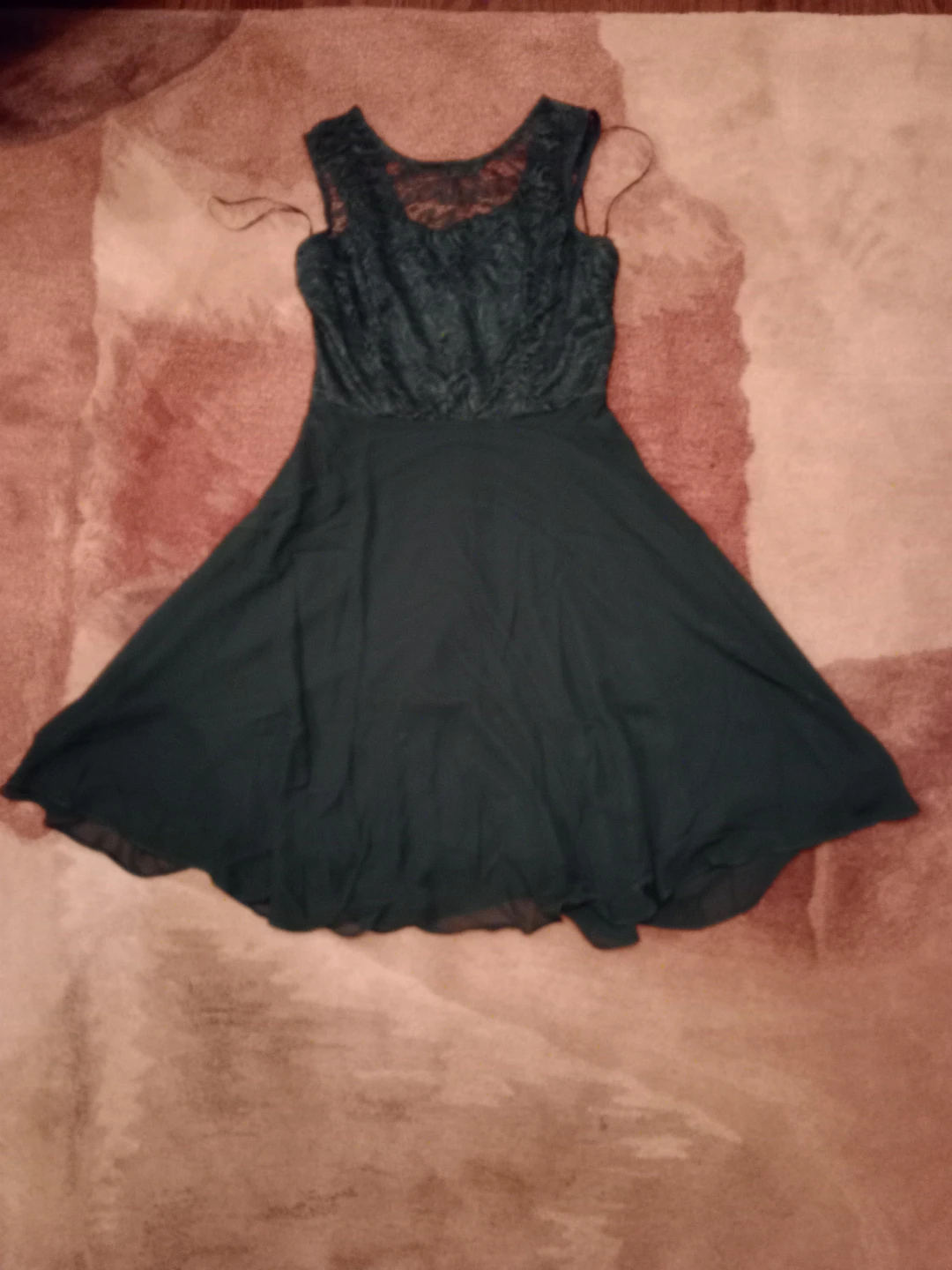 BERLYLOVE Lace Trimmed Dress - Size M
