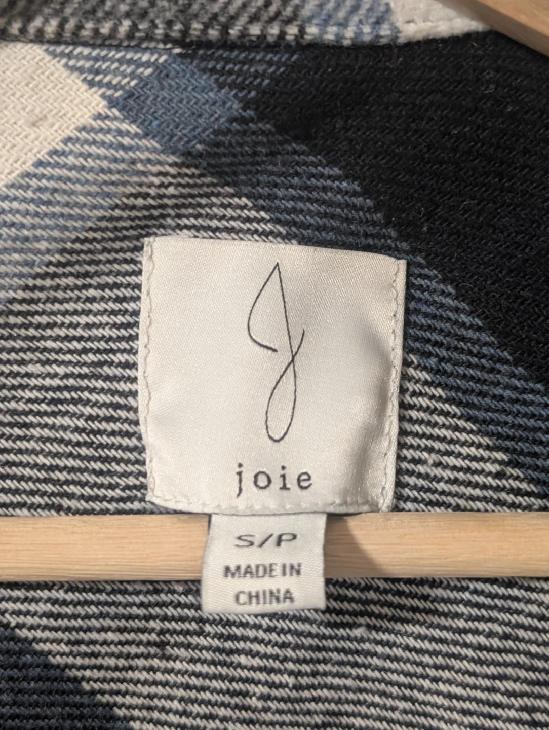 Joie Plaid Shirt Jacket Women's Size S/P - photo 2