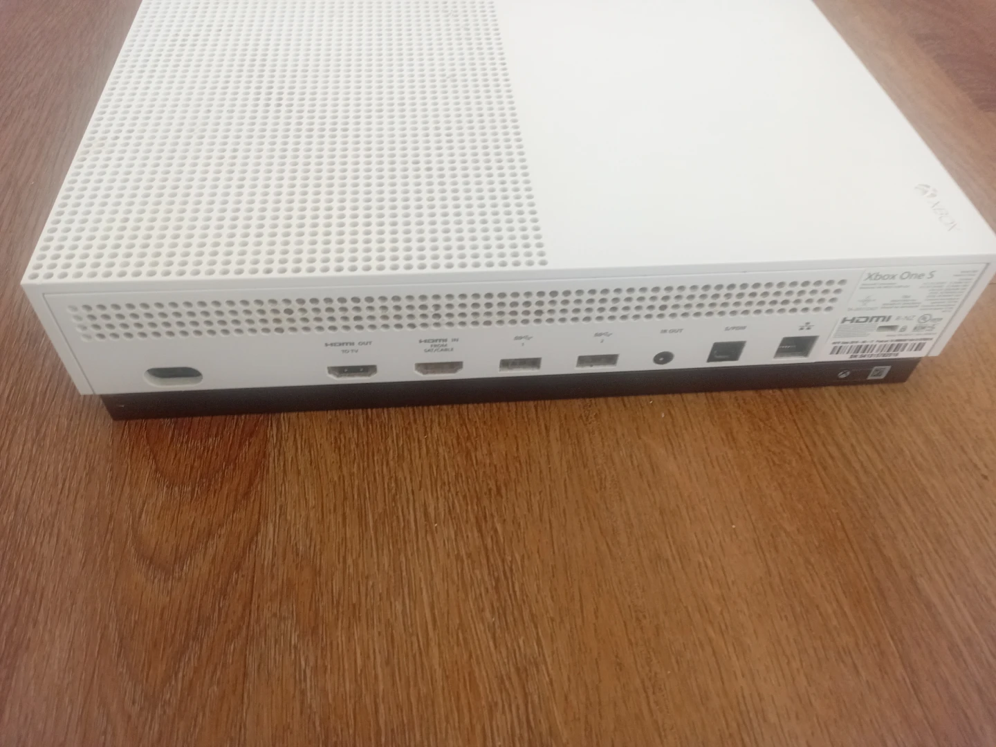 Xbox One S Console with Red Controller and Charging Dock - photo 4