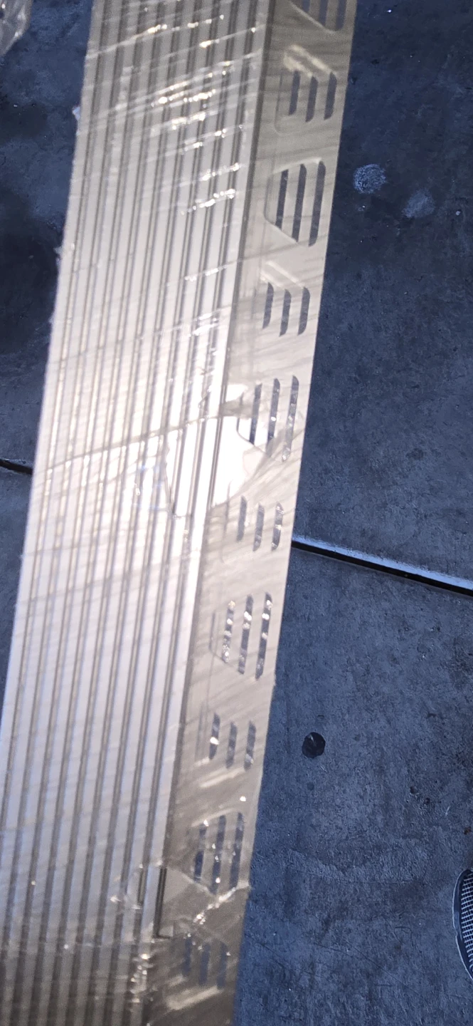 Schluter Systems AE100 Satin Anodized Aluminum Trim