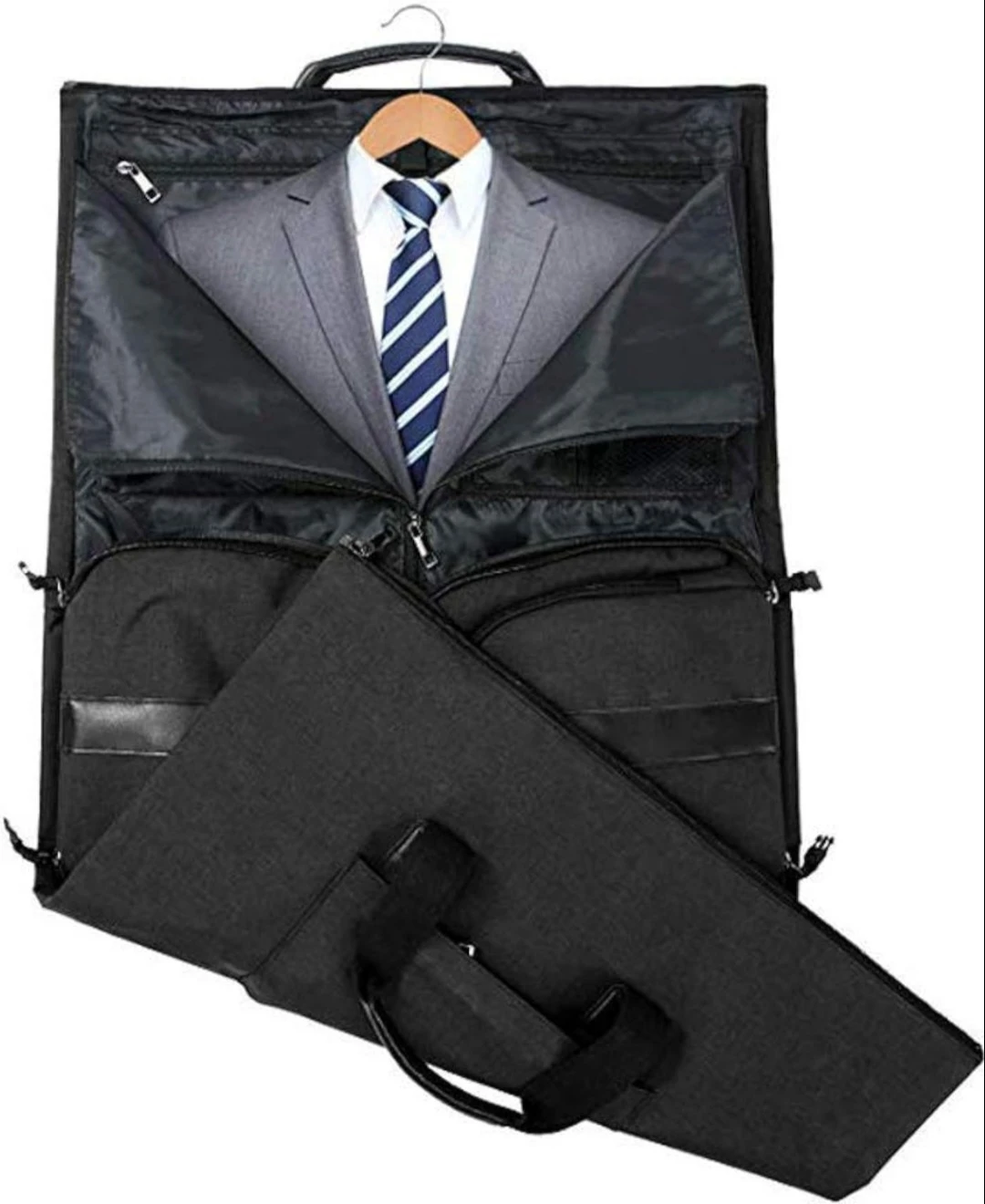 Convertible Garment Bag with Shoulder Strap Carry on Garment ... - photo 3