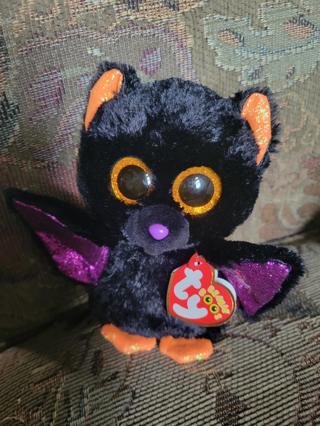 Ty Beanie Boo's Raven Bat Plush
