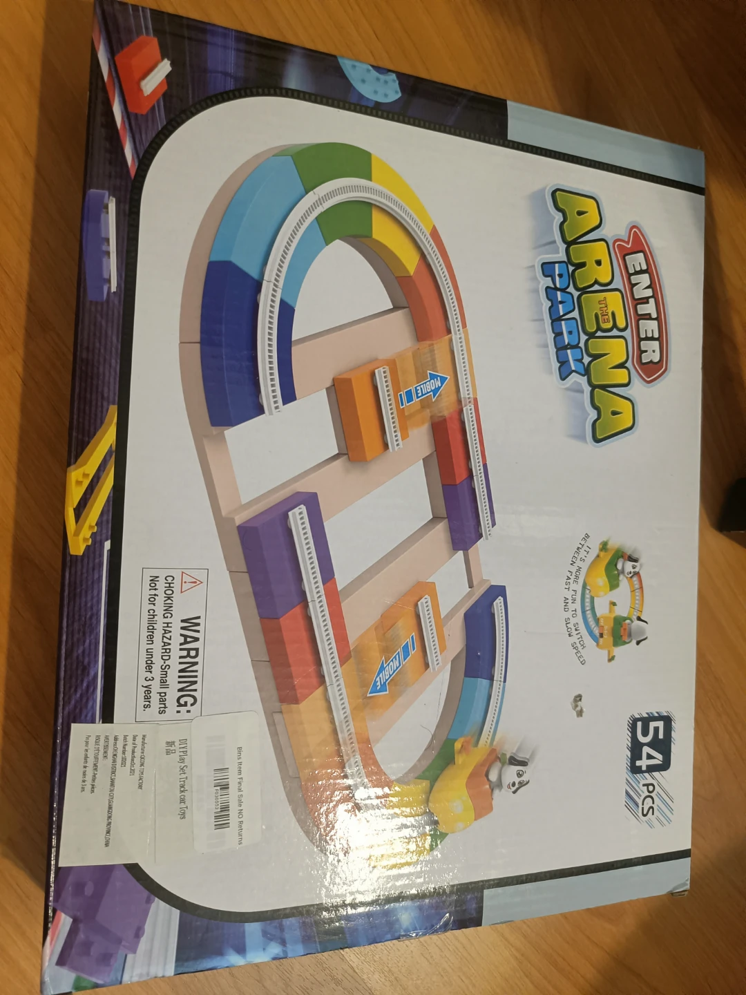 Enter the Arena Park Track Set - 54 Pieces - photo 2