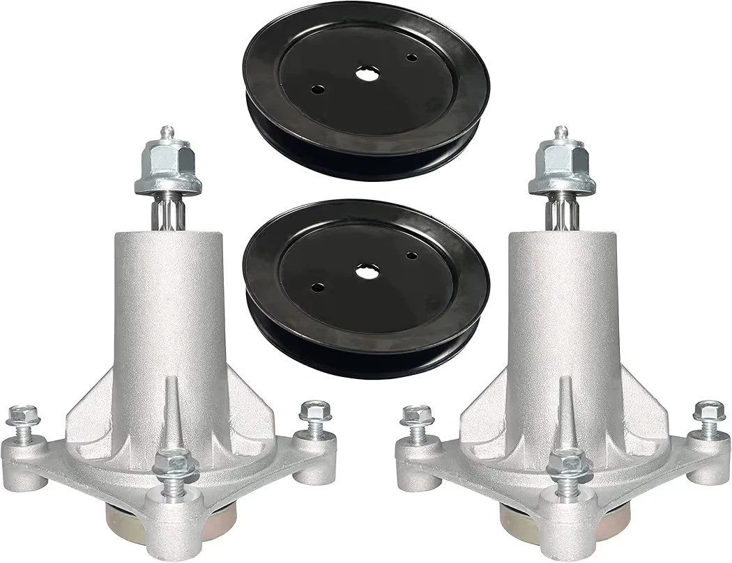 (2 Pack) 187292 Spindle Assembly 195945 Pulley