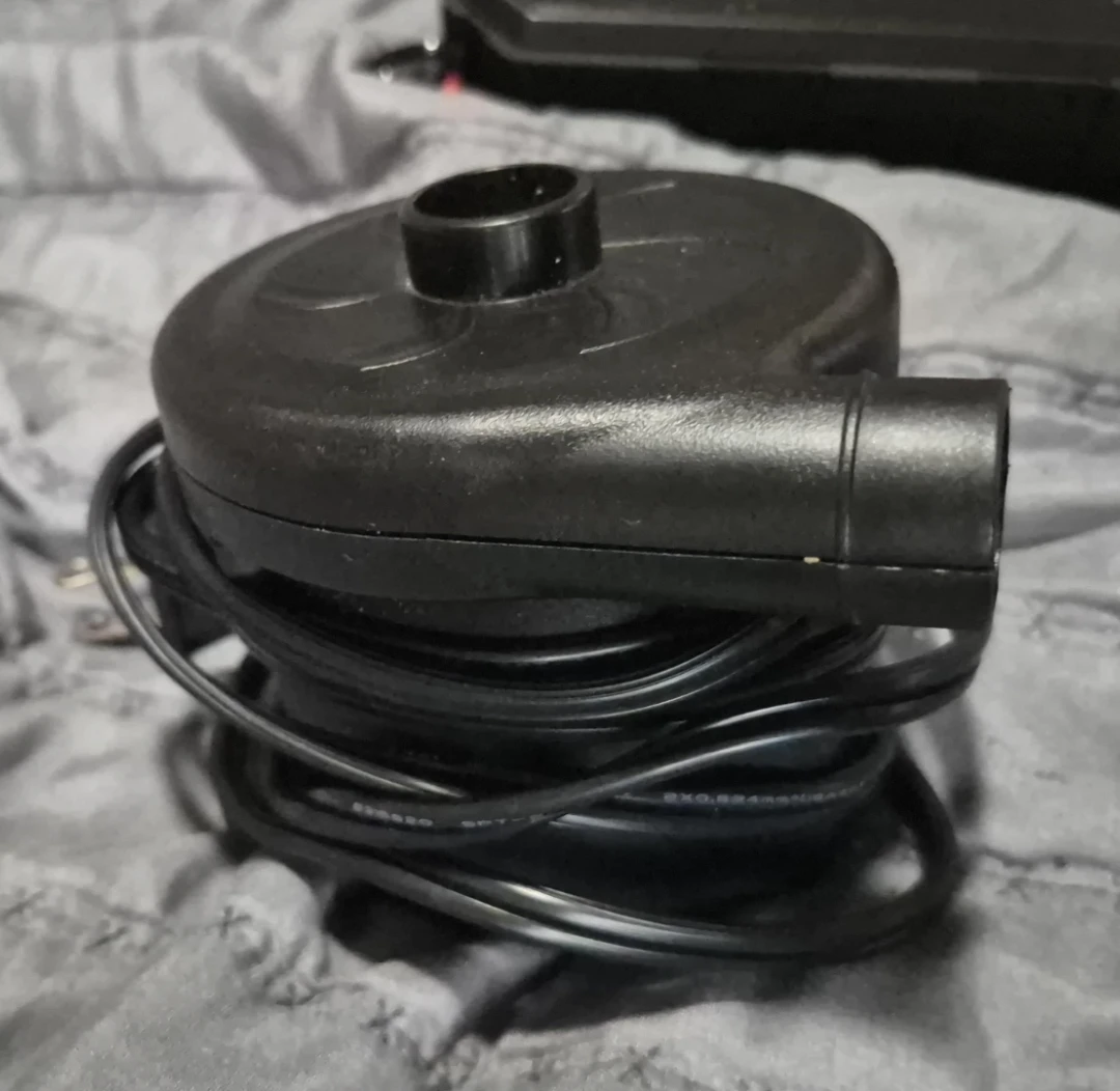 Black Electric Air Pump for Inflatables