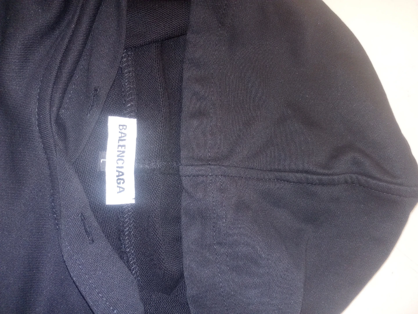 Balenciaga Black Hoodie - photo 2
