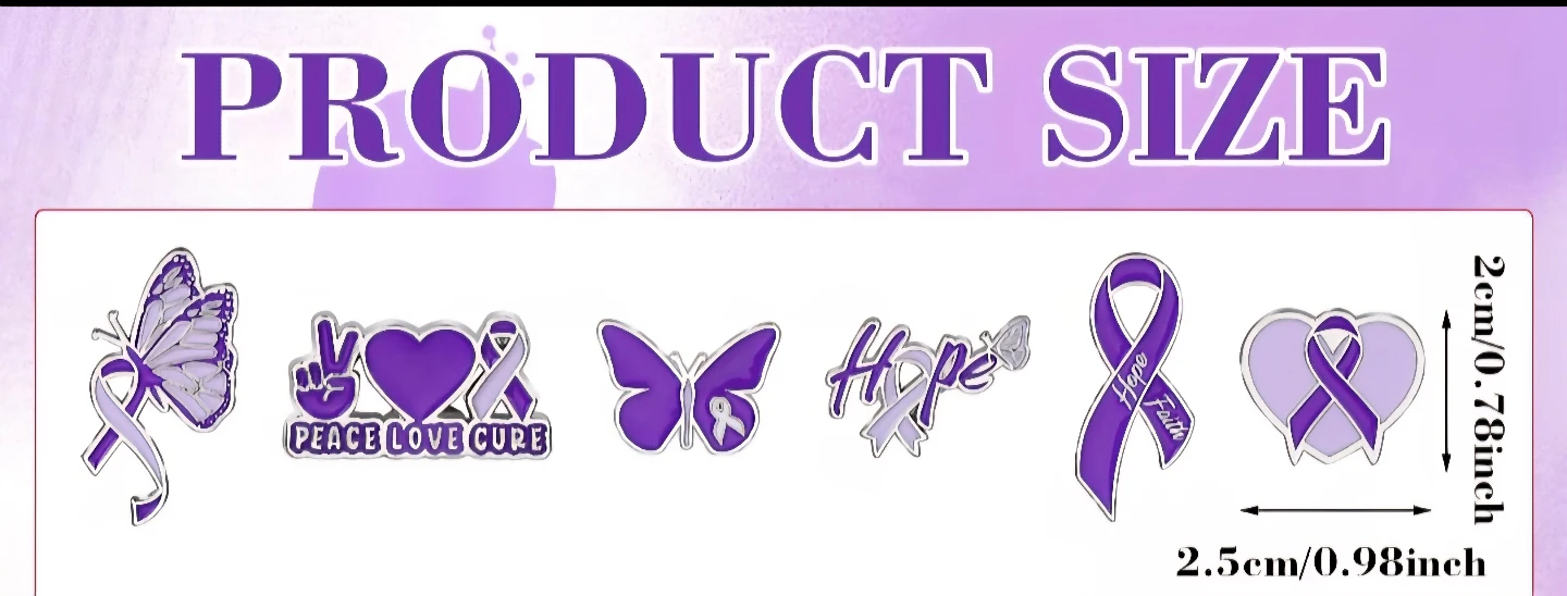 Purple Enamel Pins - photo 2