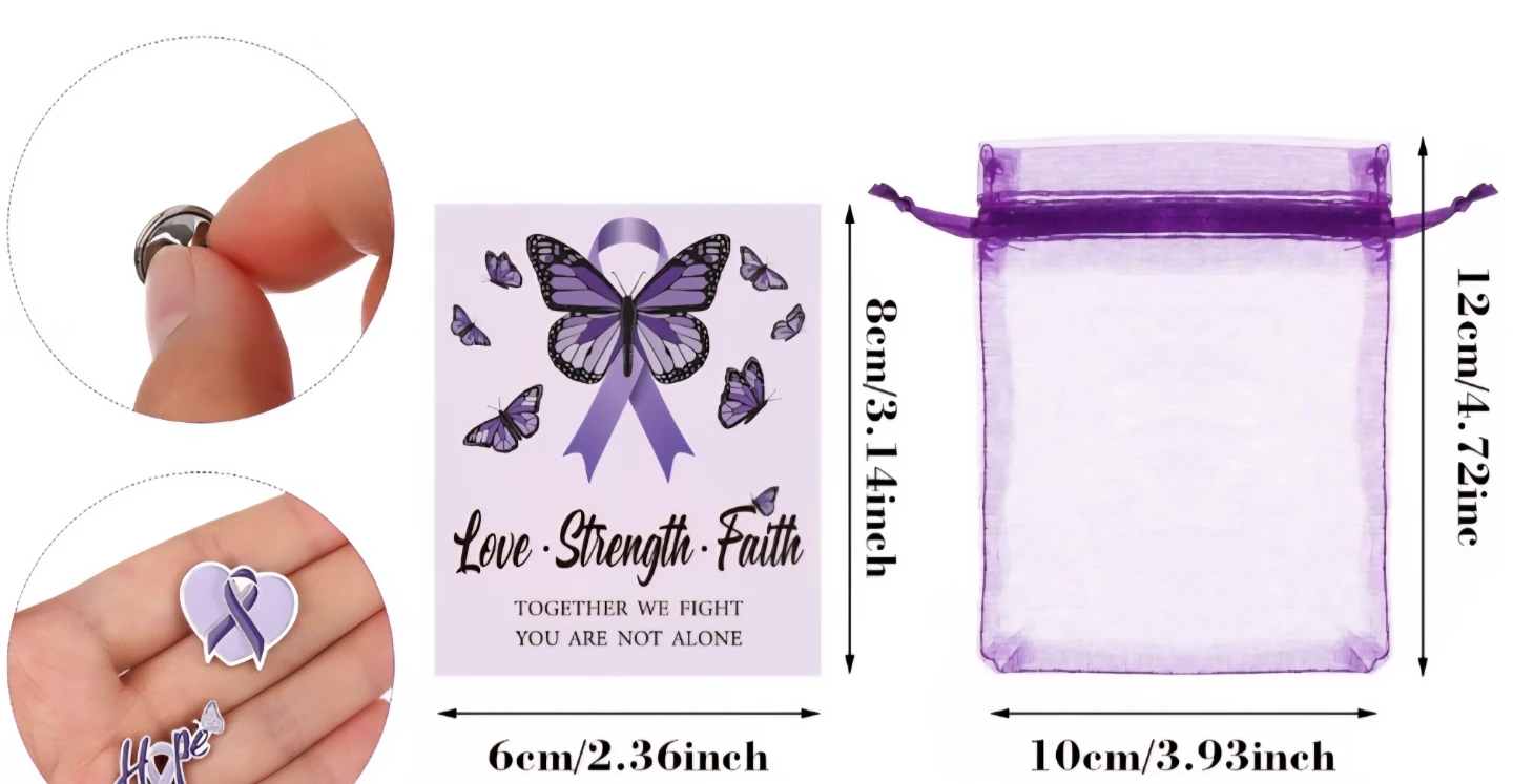 Purple Enamel Pins - photo 3