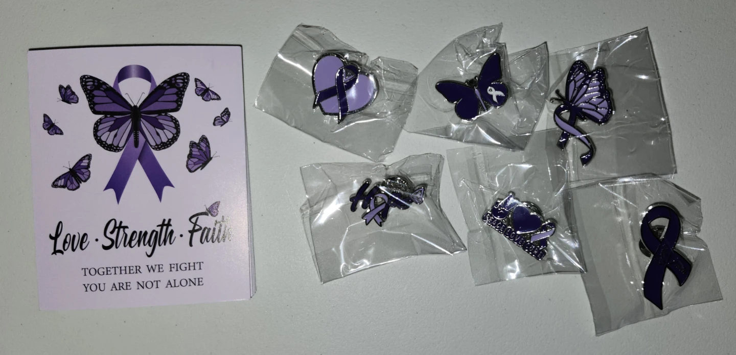 Purple Enamel Pins - photo 4