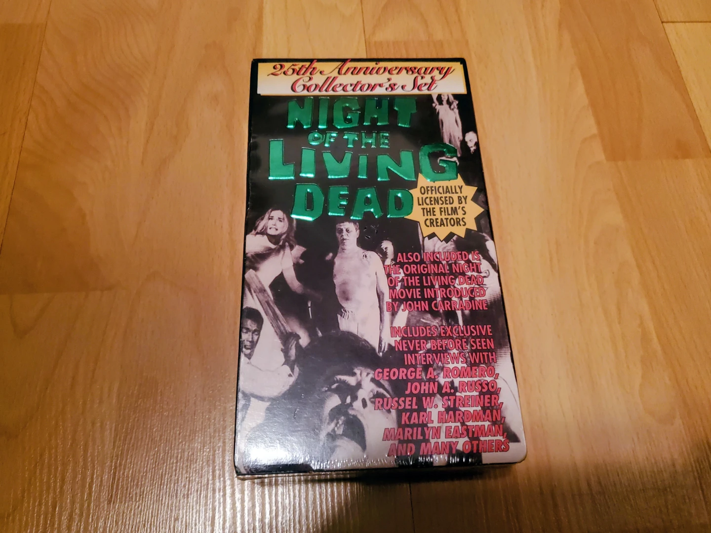 (Sealed) Night of the Living Dead 25th Anniversary Set VHS