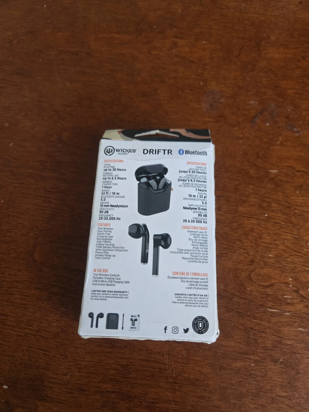 Wicked Audio DRIFTR Bluetooth Earbuds - photo 2