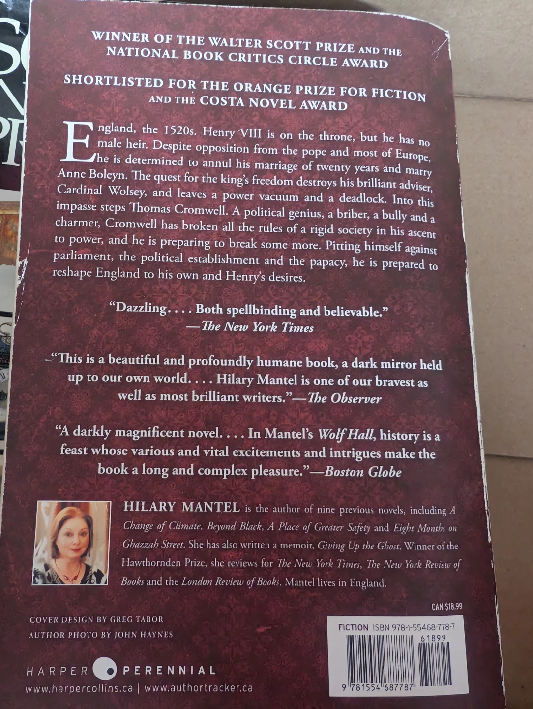 Wolf Hall: A Novel by Hilary Mantel - photo 2