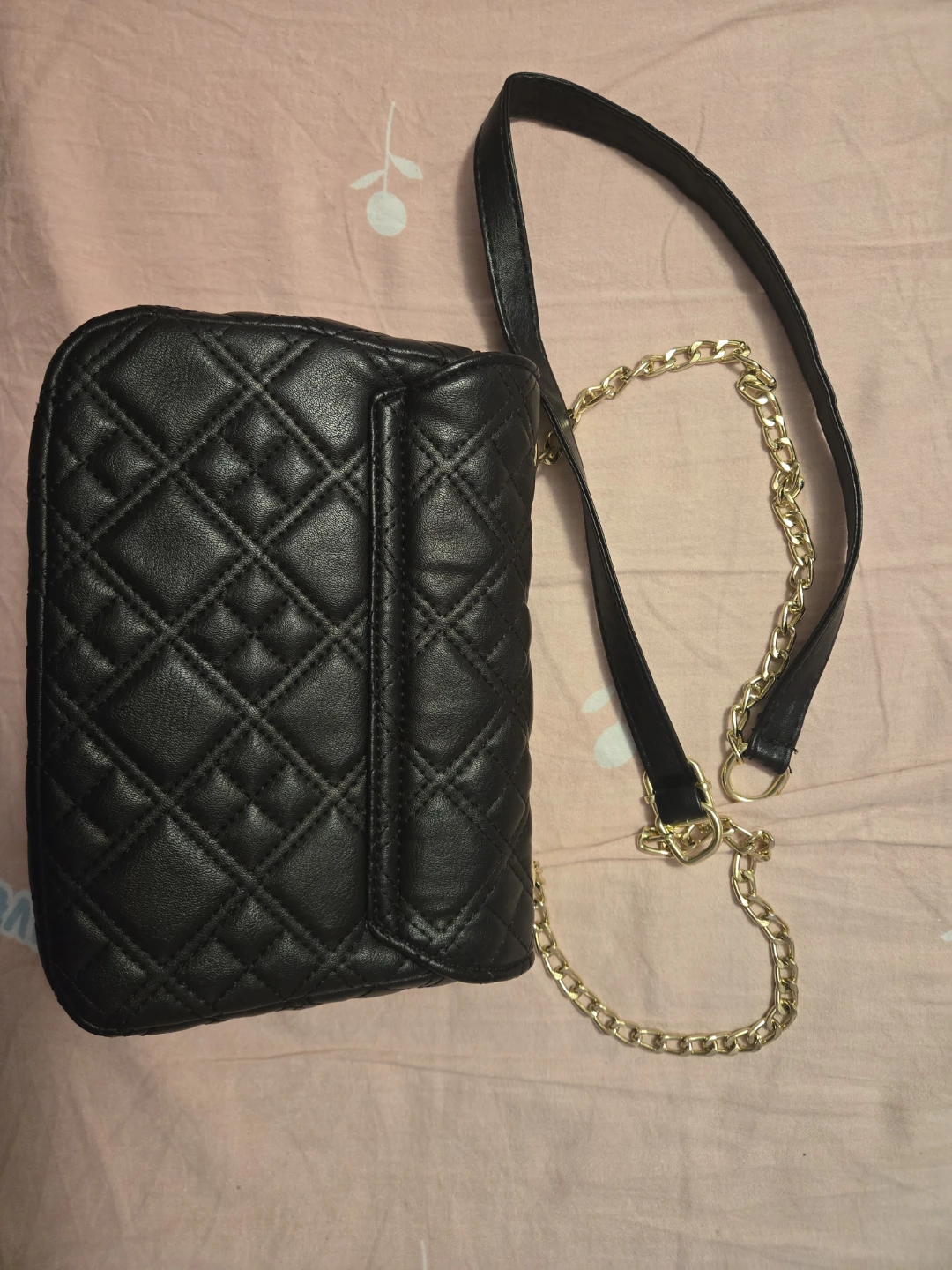 Black Quilted Chain Purse - photo 4