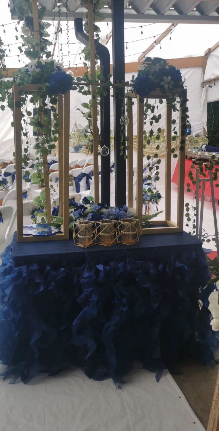 Wedding Decoration rentals. - Floral Arrangements & Candelabras