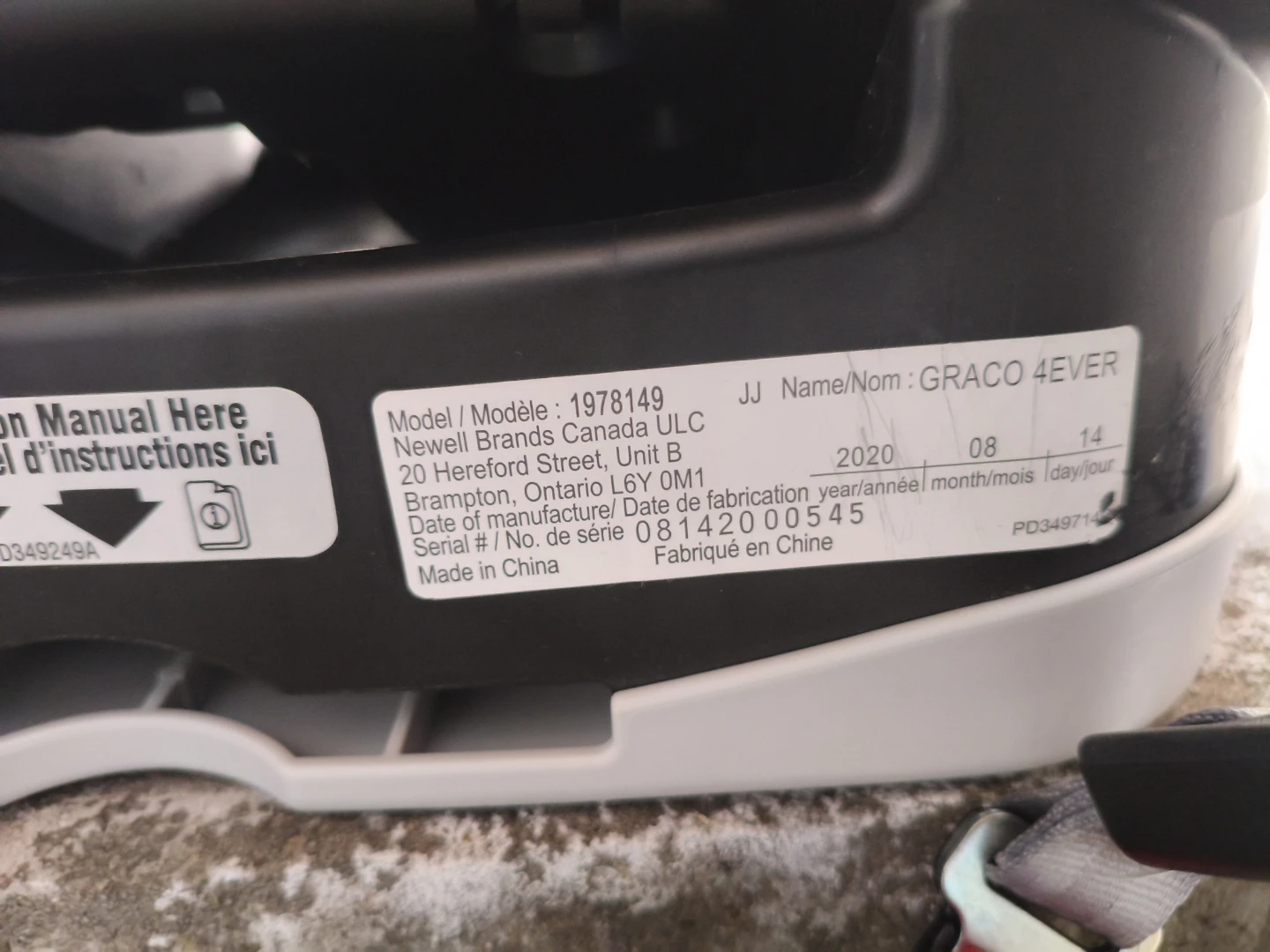 Graco 4Ever All-in-One Convertible Car Seat - photo 2