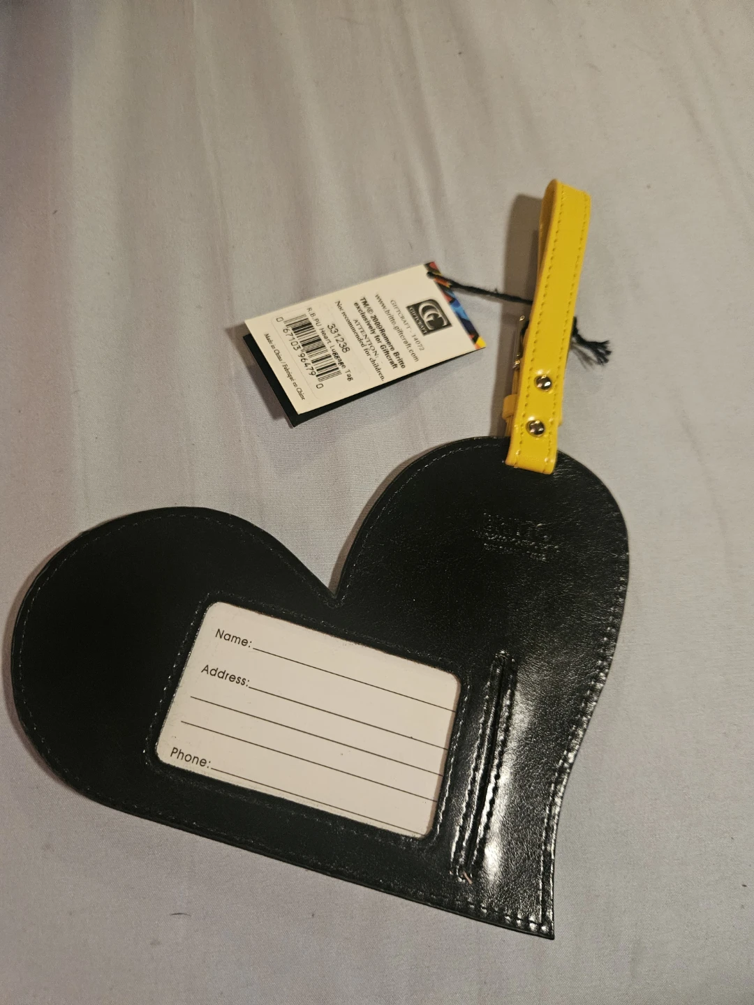 Britto Heart Luggage Tag - photo 2
