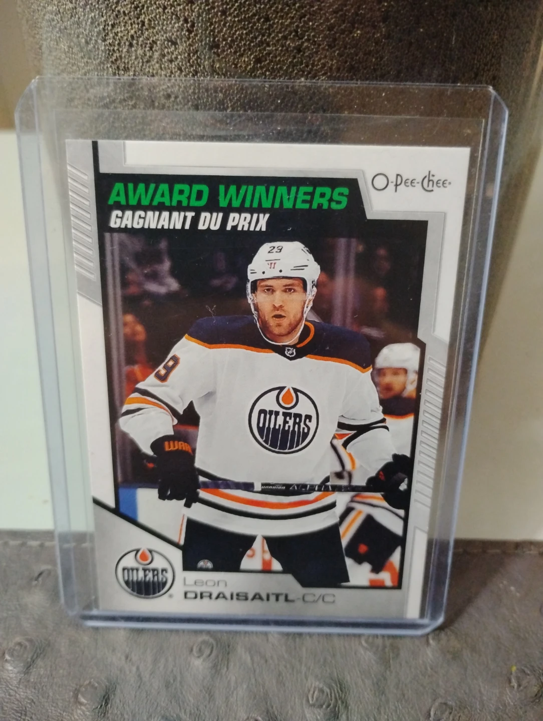 🥕2020-21 O-Pee-Chee Leon Draisaitl Art Ross Trophy Hockey Card