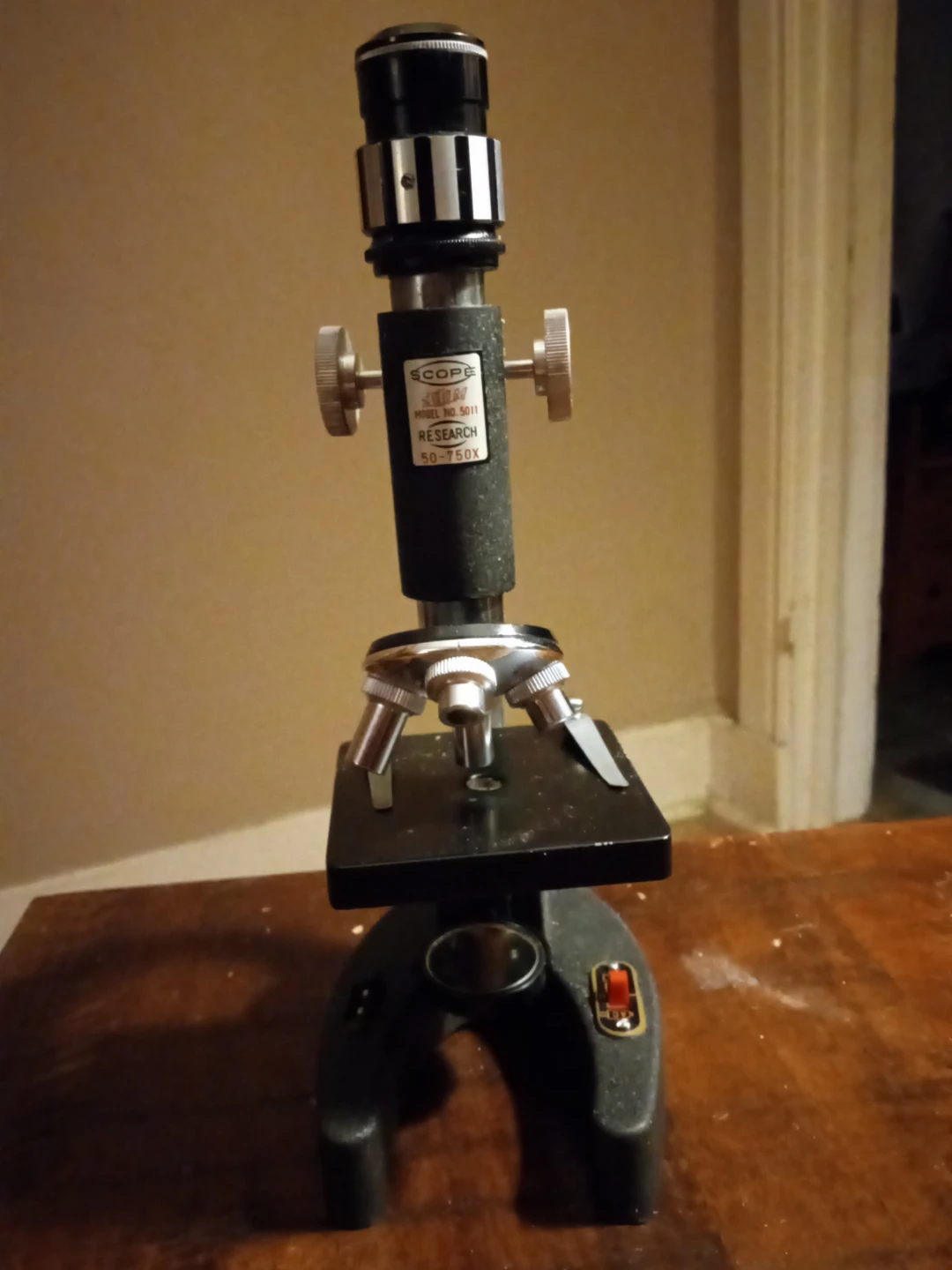 Scope Research Microscope Model 5011 - photo 5