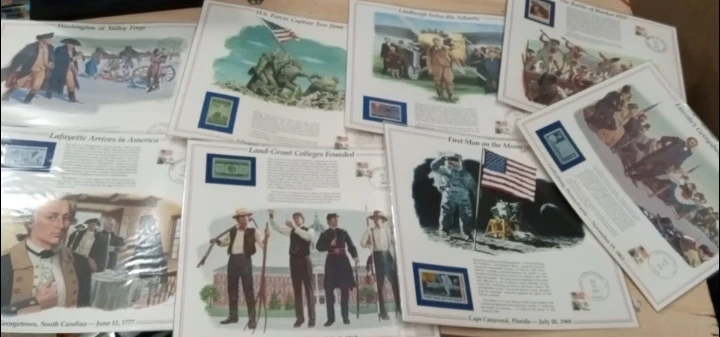 US History Stamp collection
