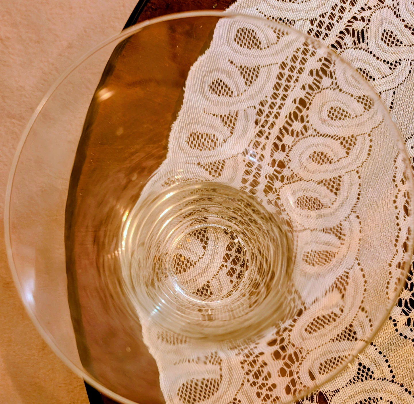 Clear Glass Vase - photo 2