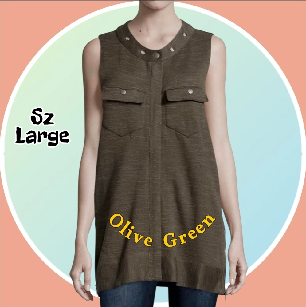 Free People Highway Long Duster Vest 🏆