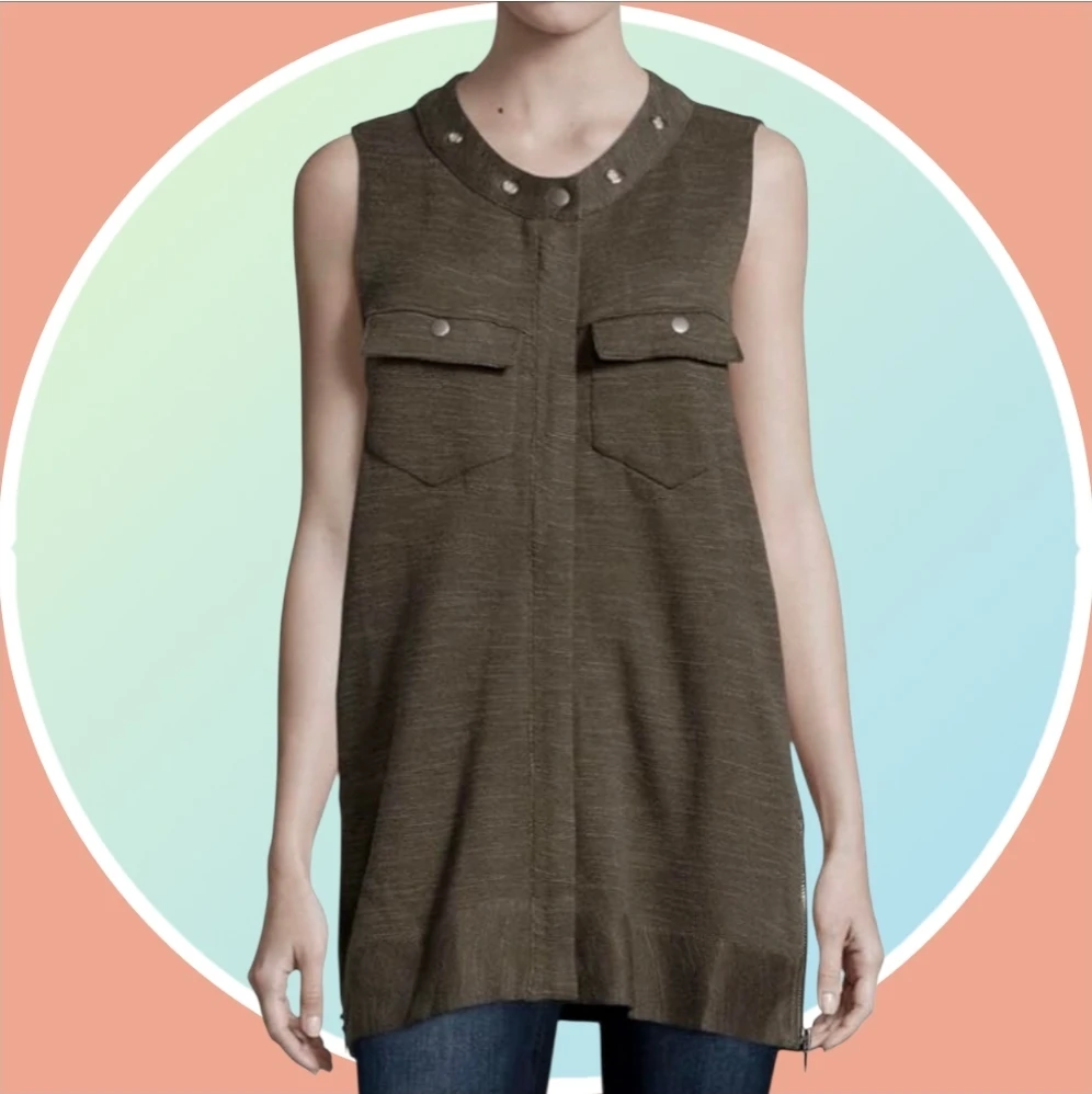Free People Highway Long Duster Vest 🏆 - photo 2