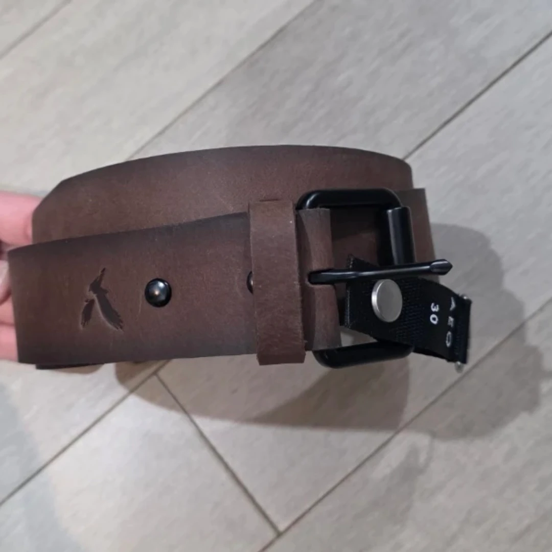 American Eagle Genuine Leather Belt - Brown - Size 30 - photo 5