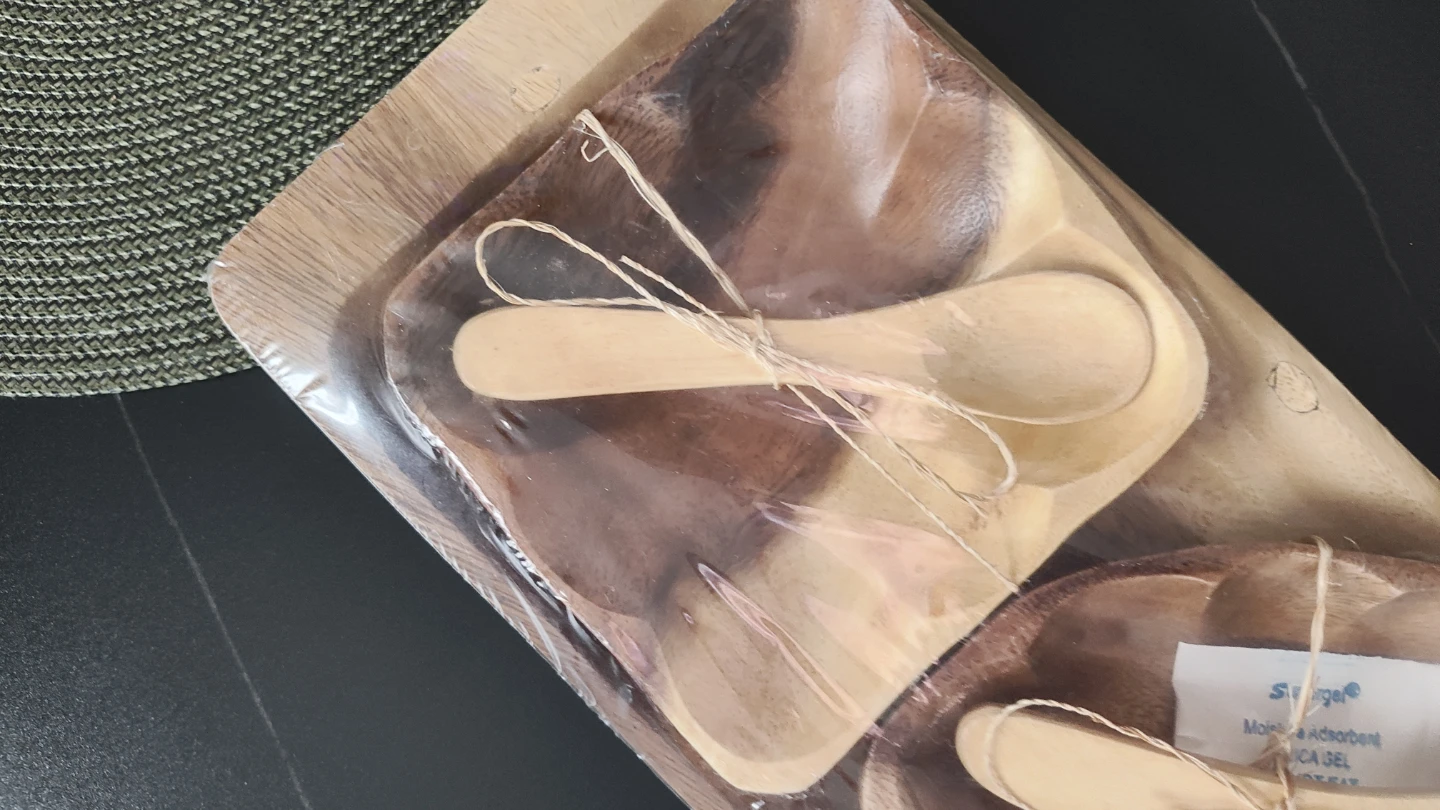 BH Wood Serving Bowls with Spoons - photo 2