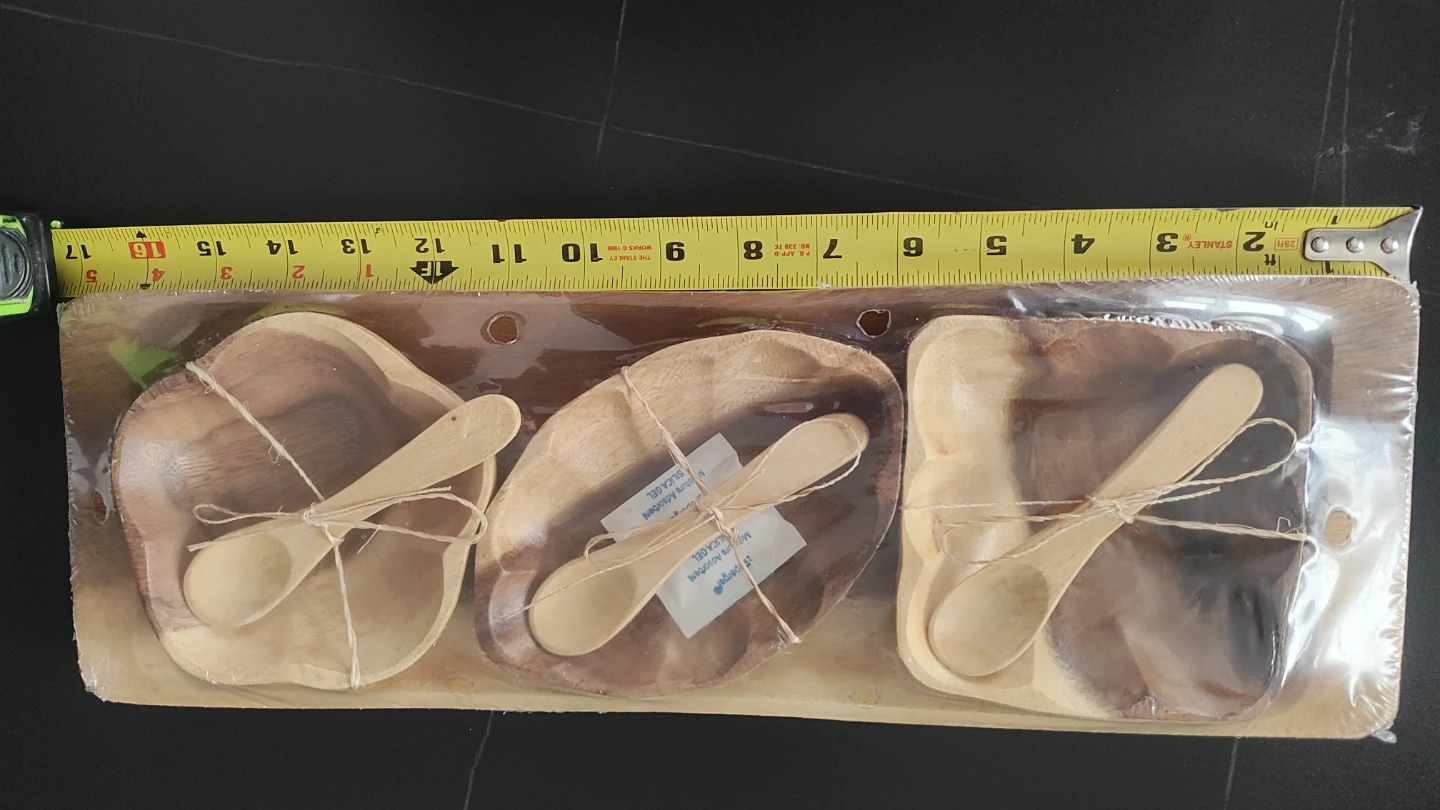 BH Wood Serving Bowls with Spoons - photo 5