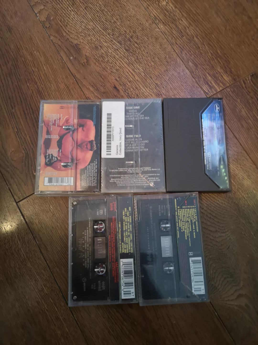 Tape cassettes Genesis, Def Leppard, Scorpions, Aerosmith - photo 2