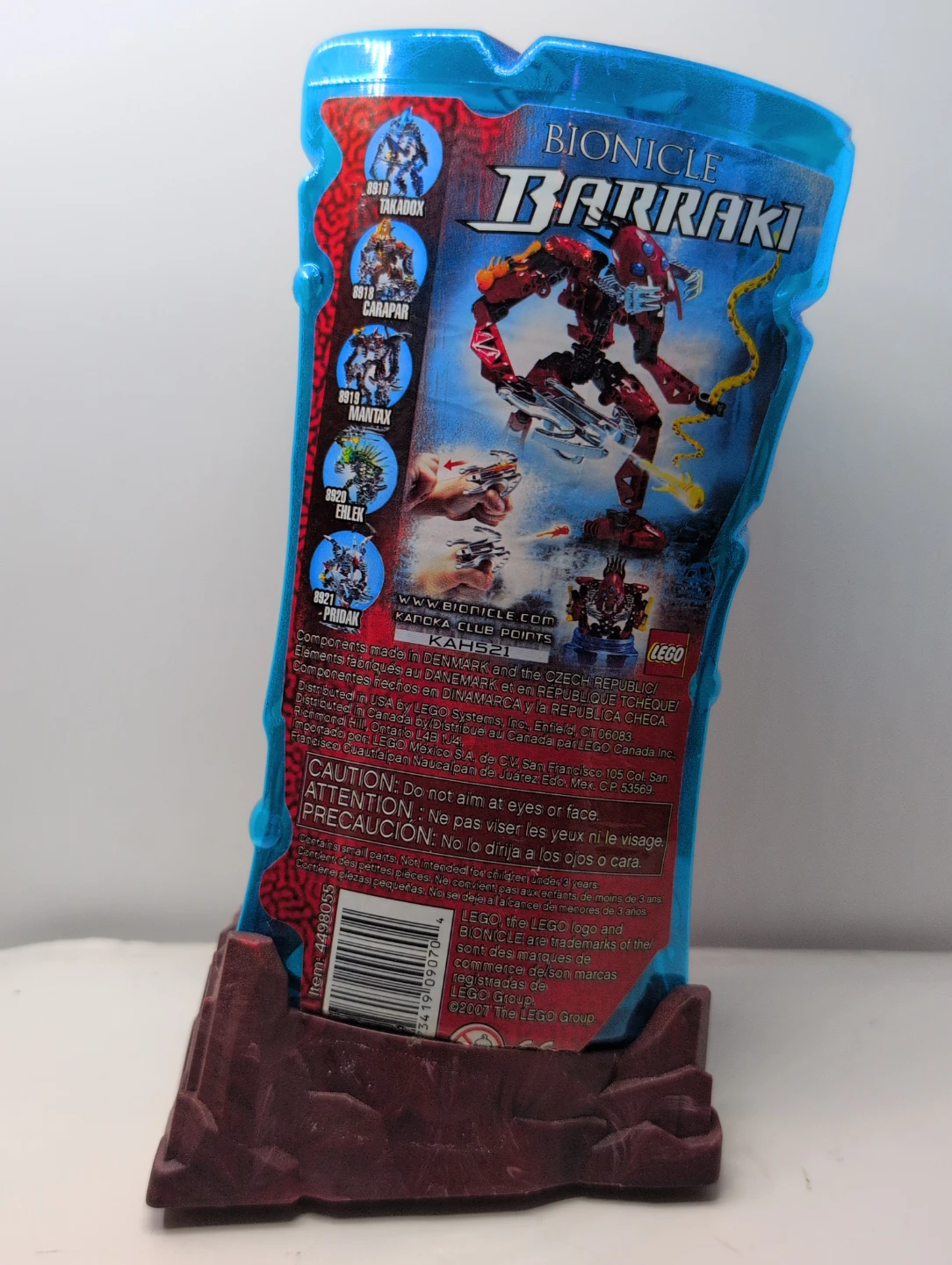 LEGO Bionicle Barraki Action Figure Toy - photo 2