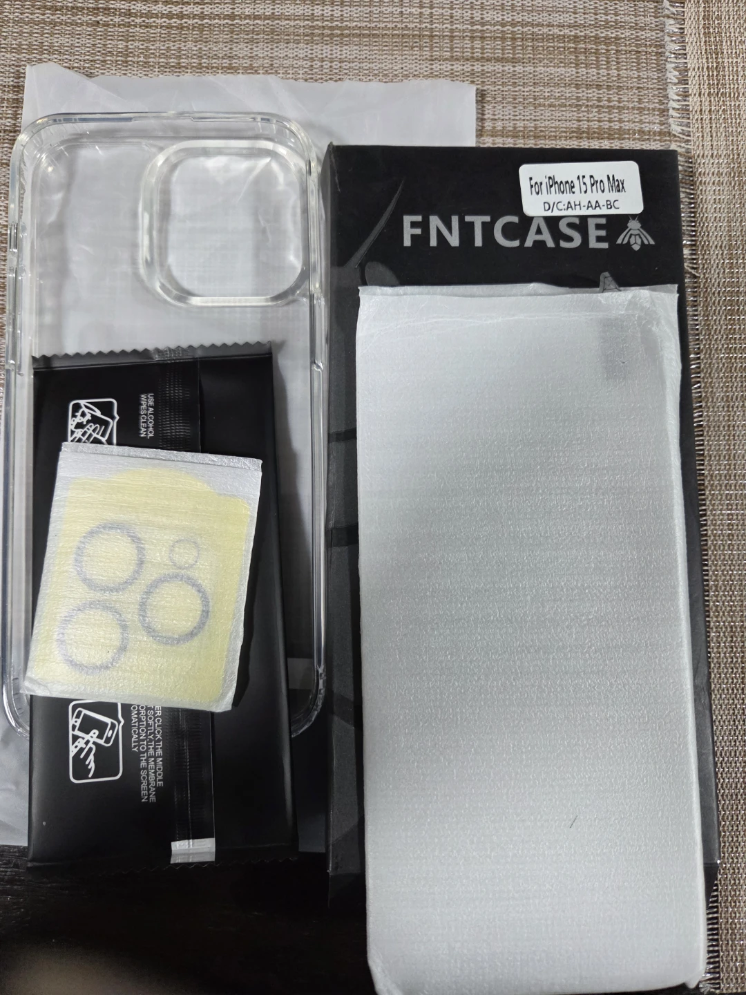 Clear Phone Case for iPhone 15 Pro Max