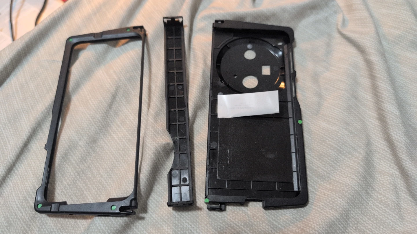 Black Phone Case Parts Oneplus Open - photo 2