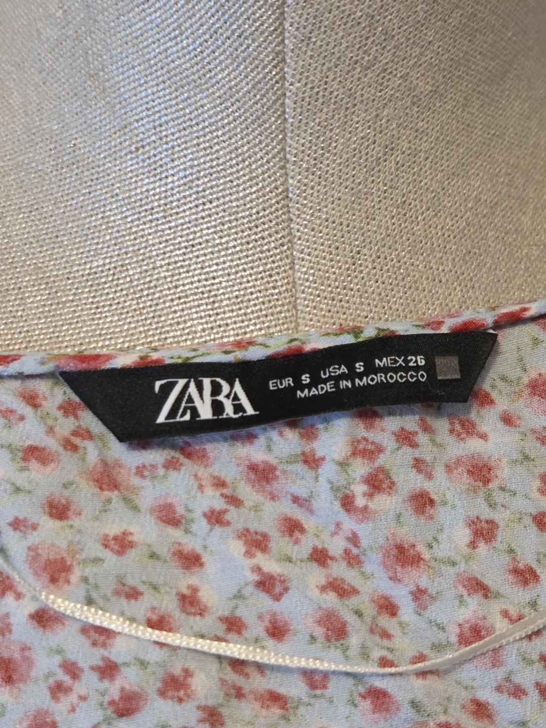 ZARA Floral Wrap Top Size S - photo 4