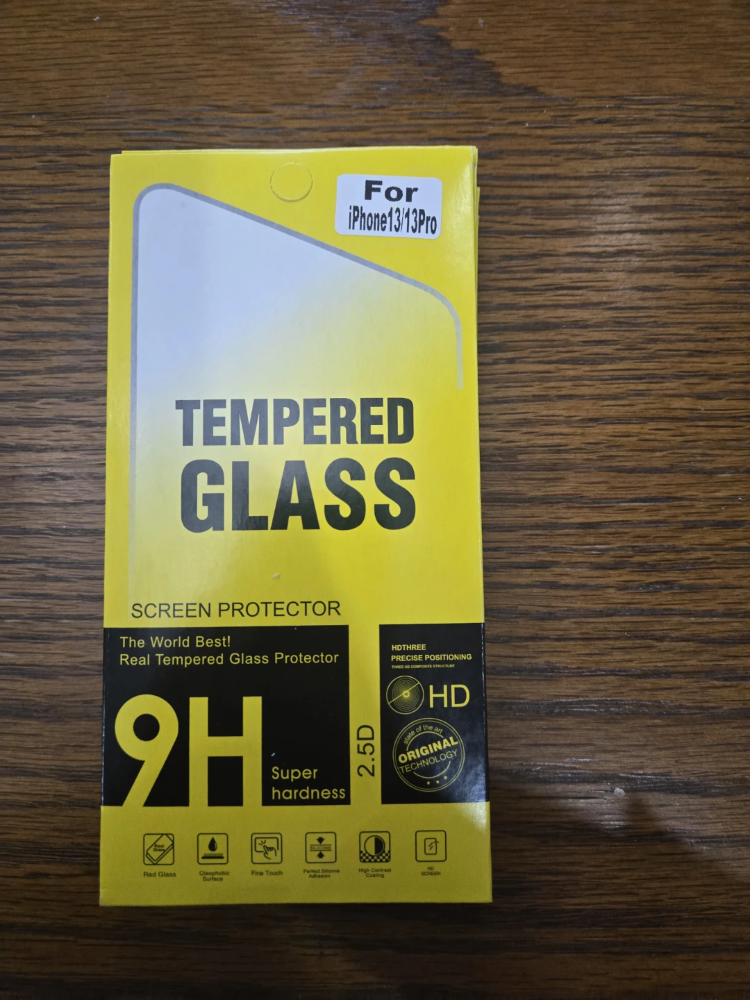 Tempered Glass Screen Protector for iPhone 13/13 Pro