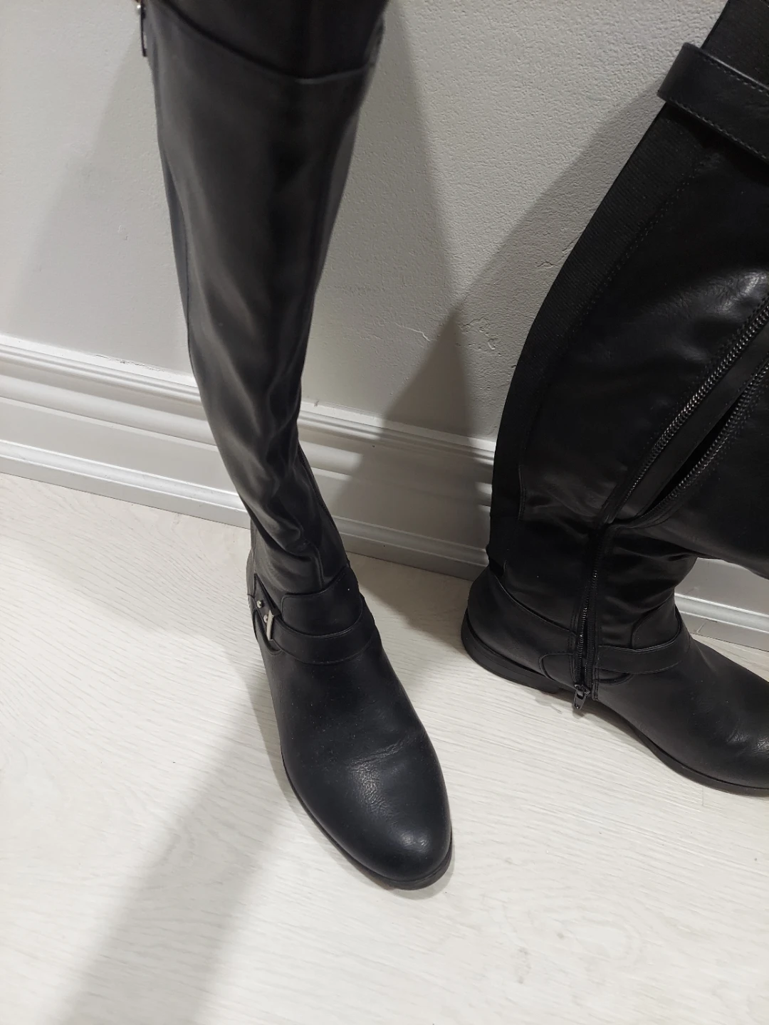 Black Knee-High Boots - photo 2