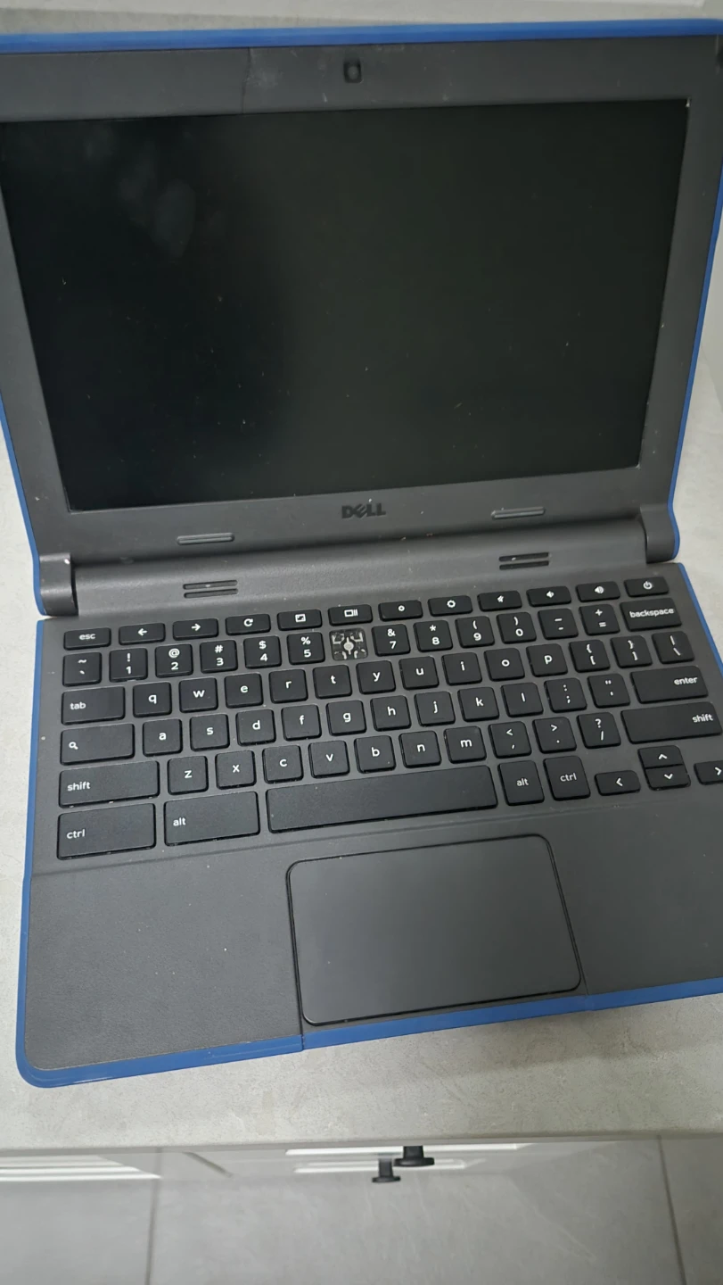 Rugged Durable Blue/Black Dell Chromebook