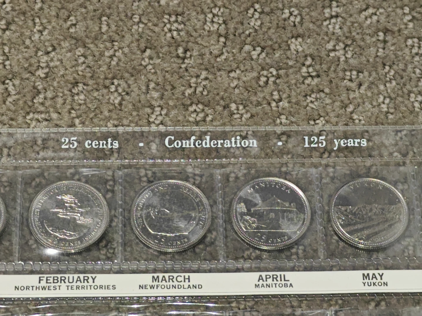 1992 Canada Confederation 125th Anniversary Collection Coin Set - photo 4