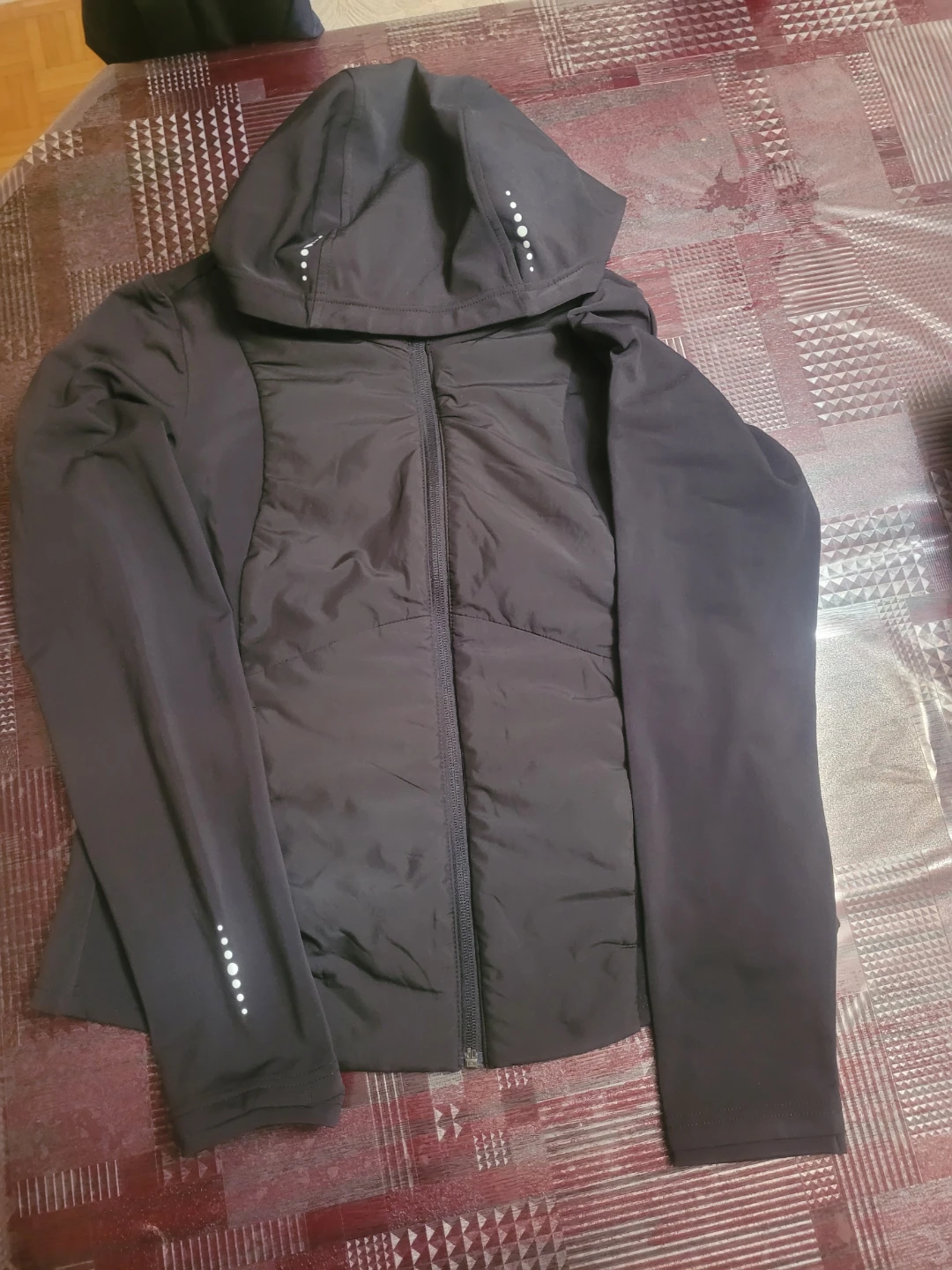 Black Hooded Jacket - photo 2